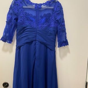 Royal Blue Evening Gown